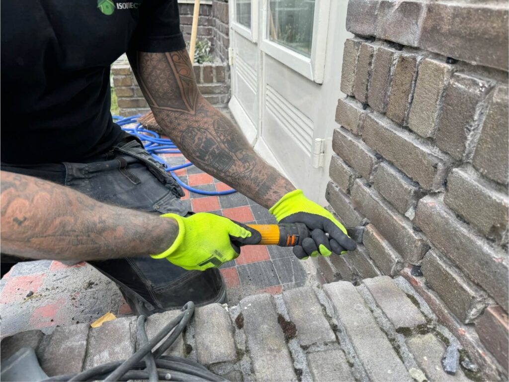 Gevel voegen
